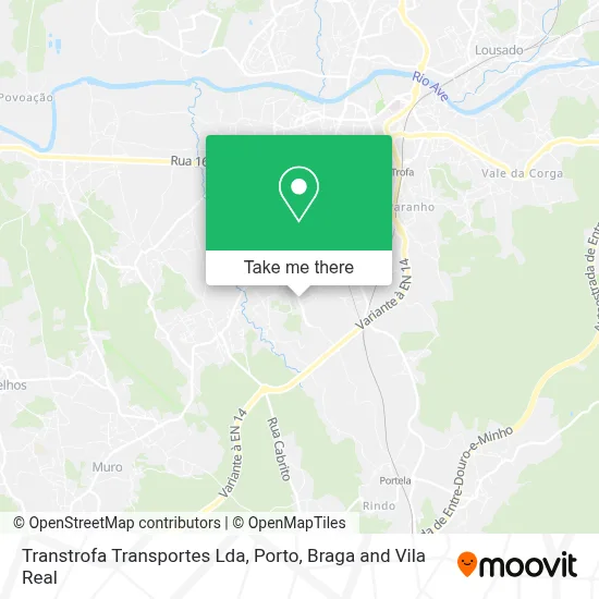 Transtrofa Transportes Lda map