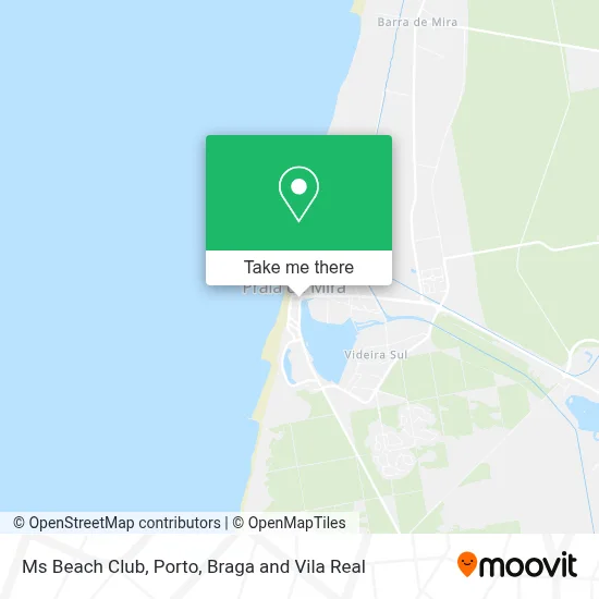 Ms Beach Club map