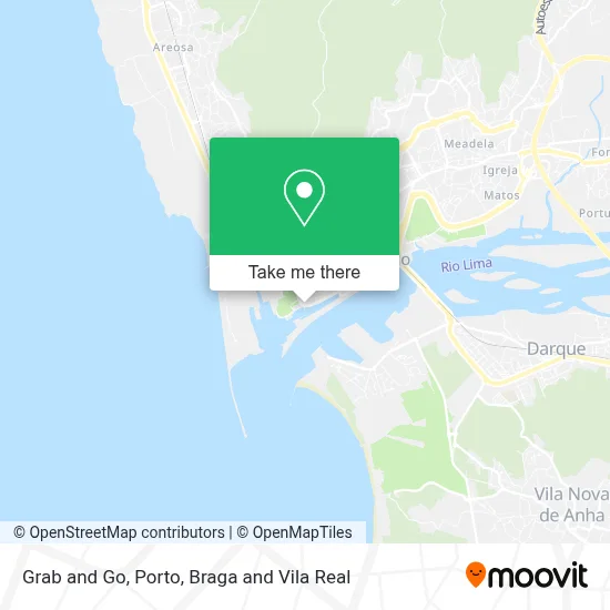 Grab and Go map