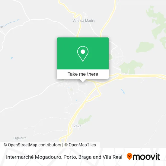 Intermarché Mogadouro map