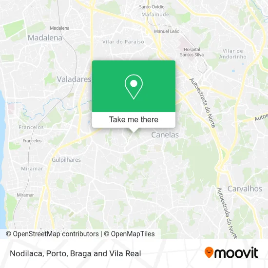 Nodilaca map