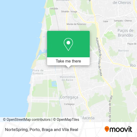 NorteSpring map