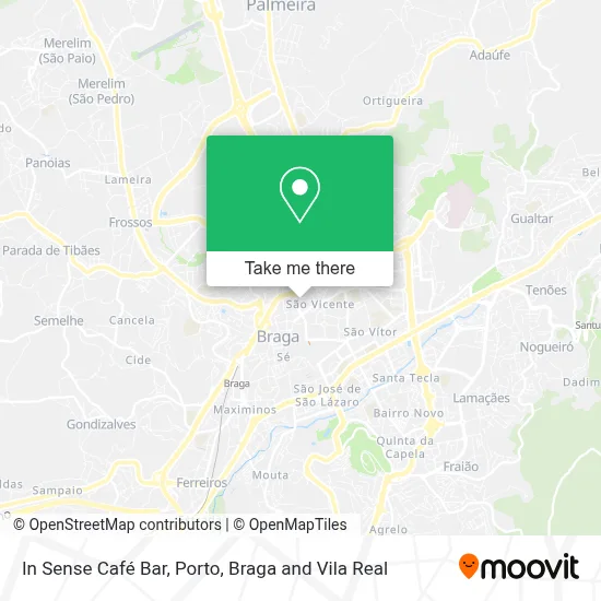 In Sense Café Bar map