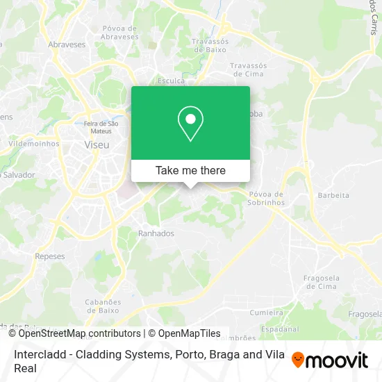 Intercladd - Cladding Systems map