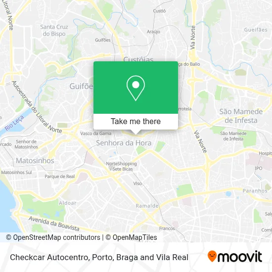 Checkcar Autocentro map