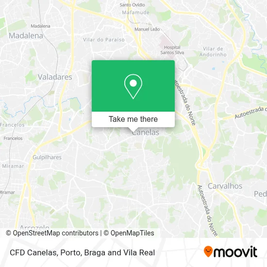 CFD Canelas map