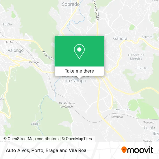 Auto Alves map