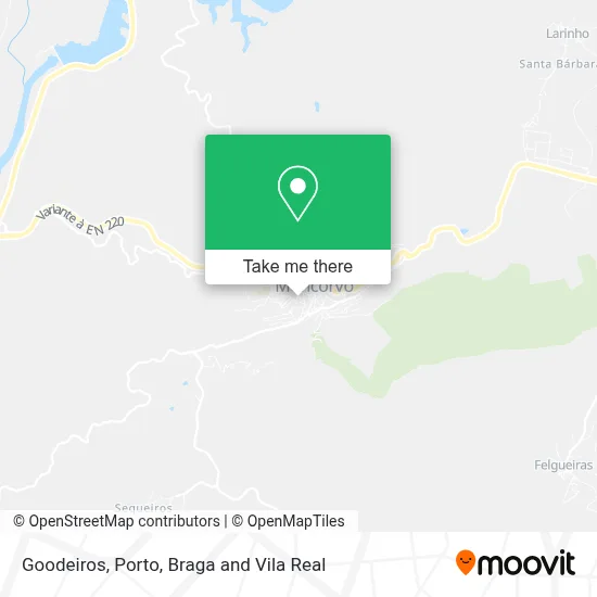 Goodeiros map