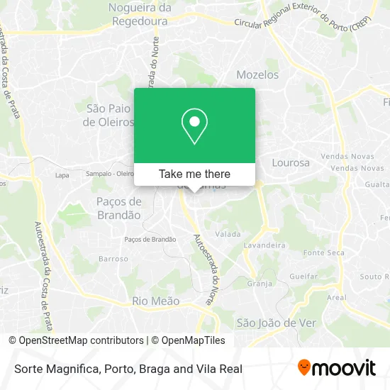 Sorte Magnifica mapa