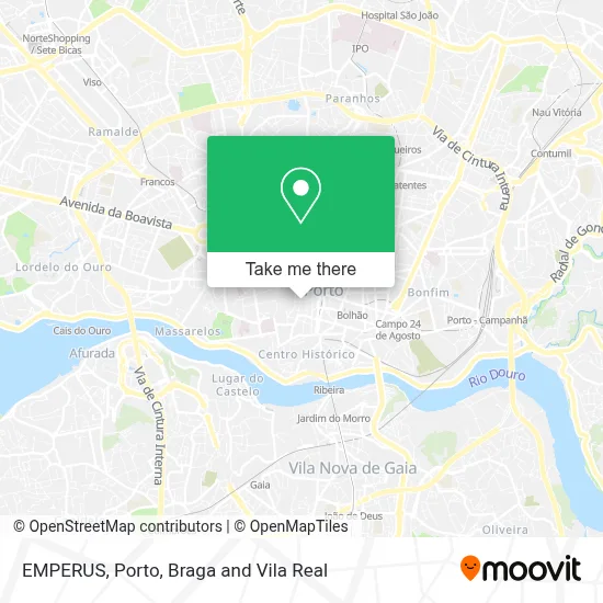 EMPERUS map