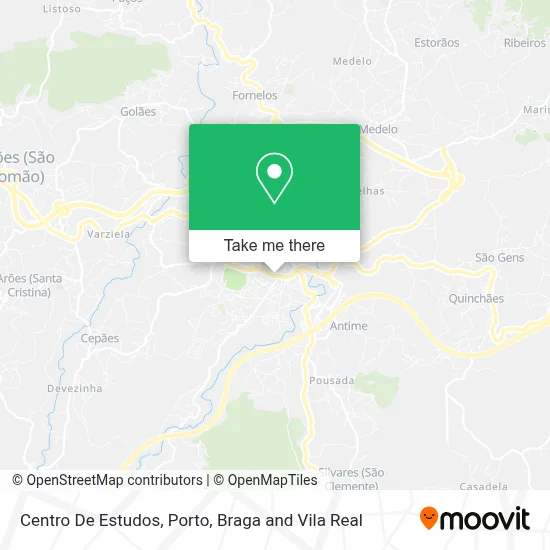 Centro De Estudos map