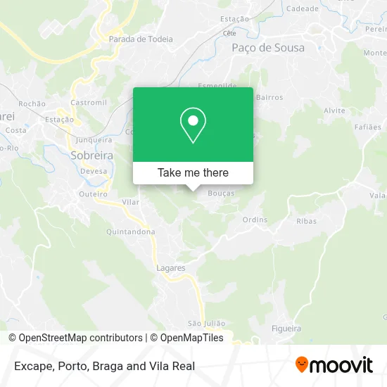 Excape map