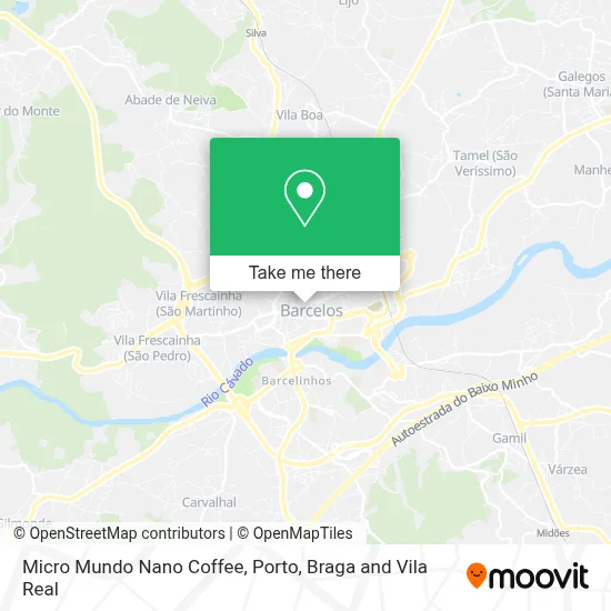 Micro Mundo Nano Coffee map