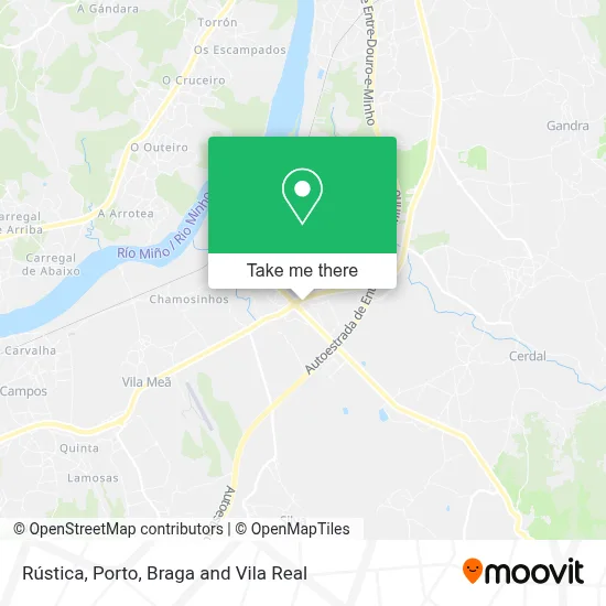 Rústica map