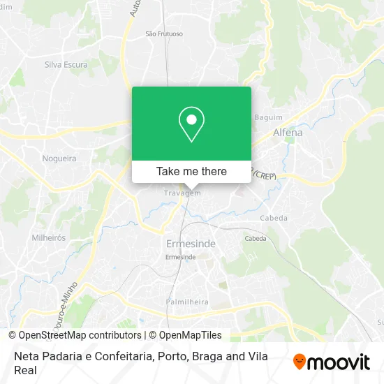 Neta Padaria e Confeitaria map