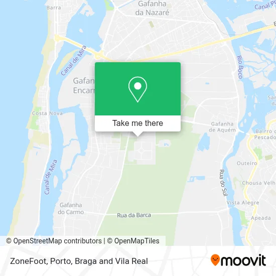 ZoneFoot map