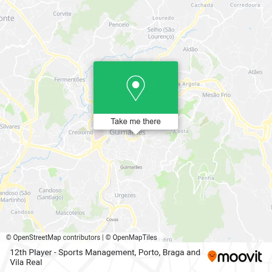 12th Player - Sports Management map