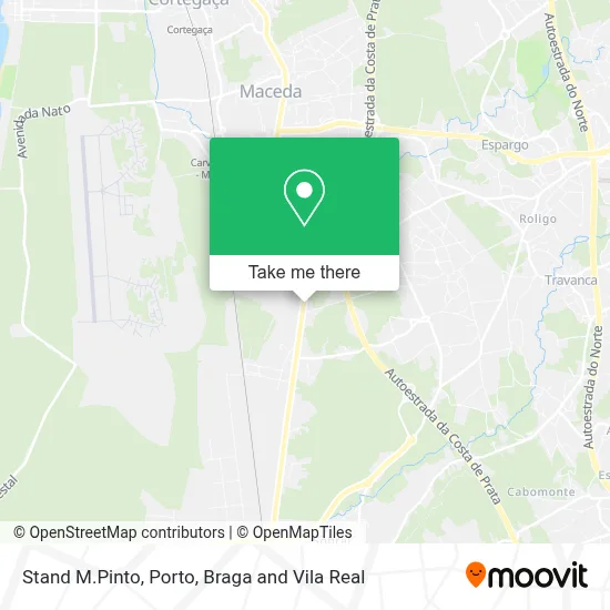 Stand M.Pinto map