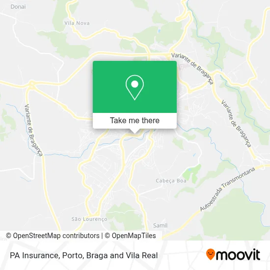 PA Insurance map