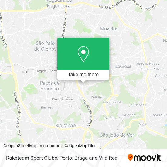 Raketeam Sport Clube map