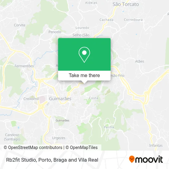 Rb2fit Studio mapa