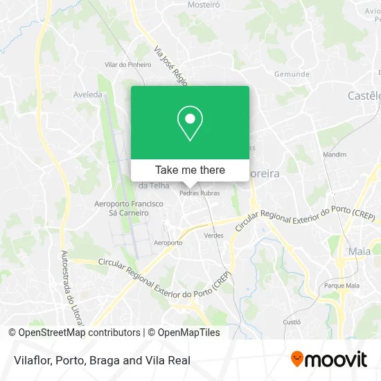 Vilaflor map