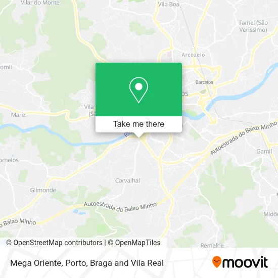 Mega Oriente map