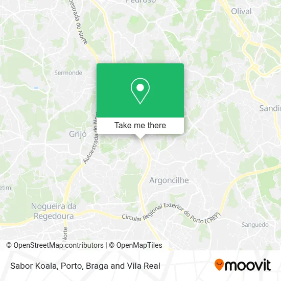 Sabor Koala map