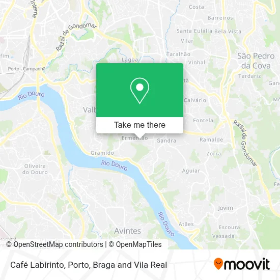 Café Labirinto map