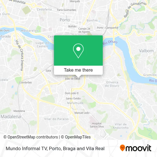 Mundo Informal TV map