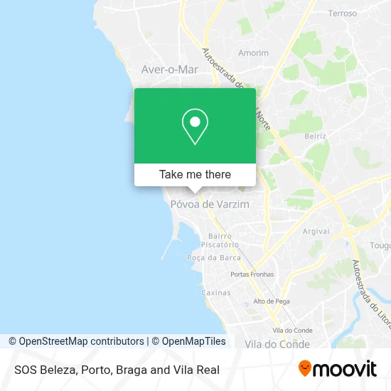 SOS Beleza map