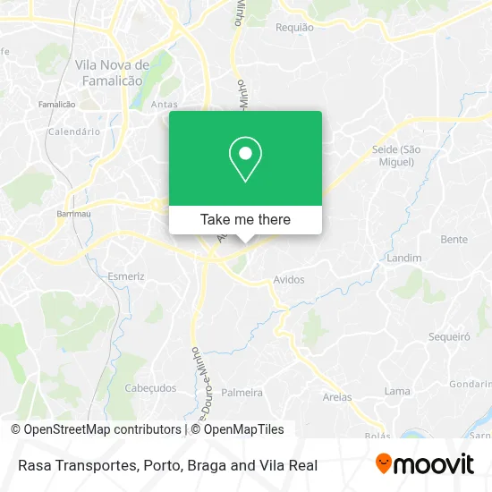 Rasa Transportes mapa