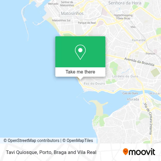 Tavi Quiosque map