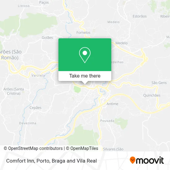 Comfort Inn map
