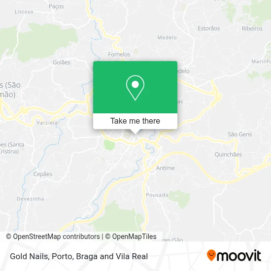 Gold Nails map