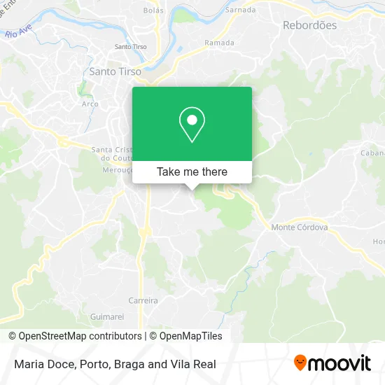 Maria Doce map