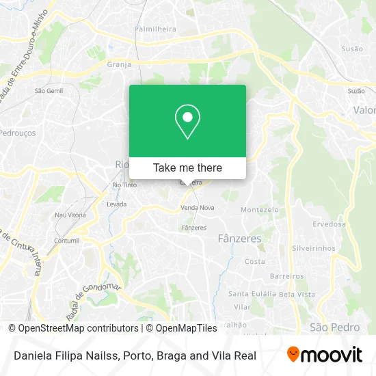 Daniela Filipa Nailss map