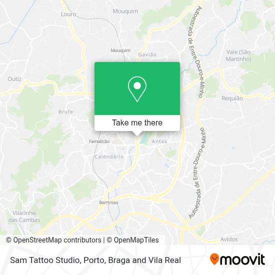 Sam Tattoo Studio map