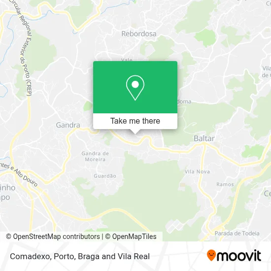 Comadexo map