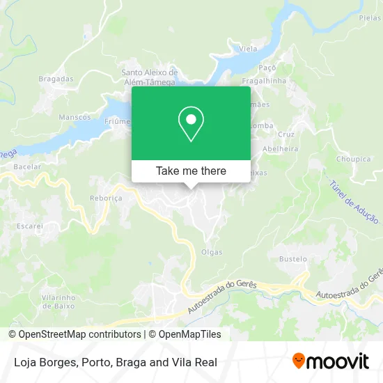 Loja Borges map