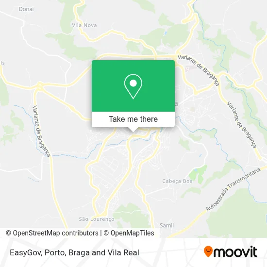 EasyGov map