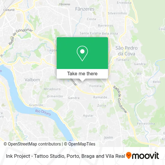 Ink Project - Tattoo Studio map