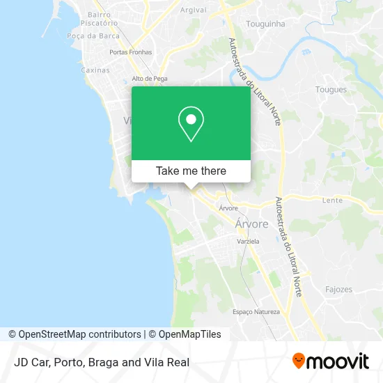 JD Car map