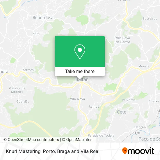 Knurl Mastering map