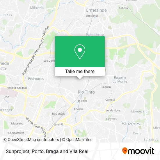 Sunproject map