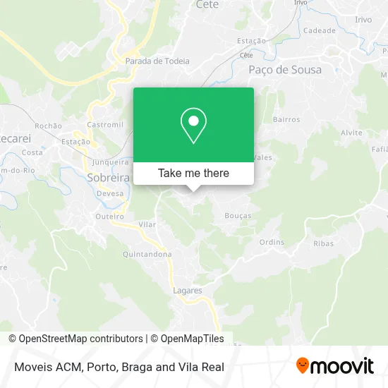 Moveis ACM map