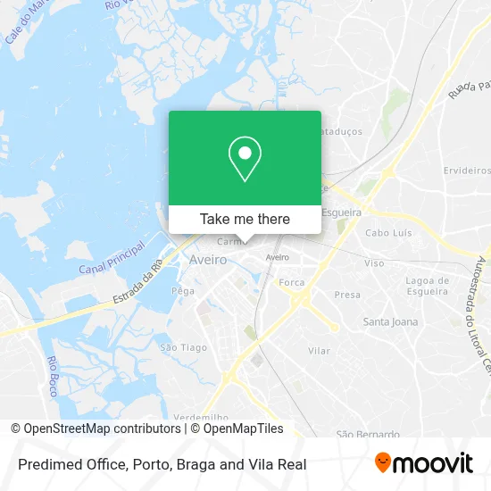 Predimed Office map