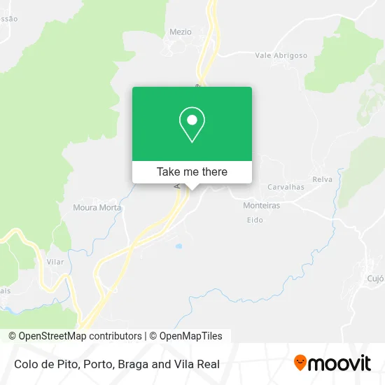 Colo de Pito map