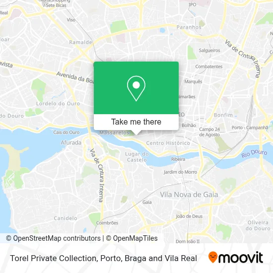 Torel Private Collection map