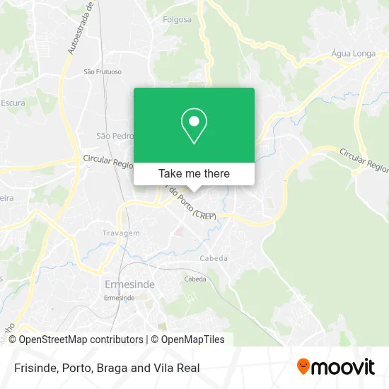 Frisinde map